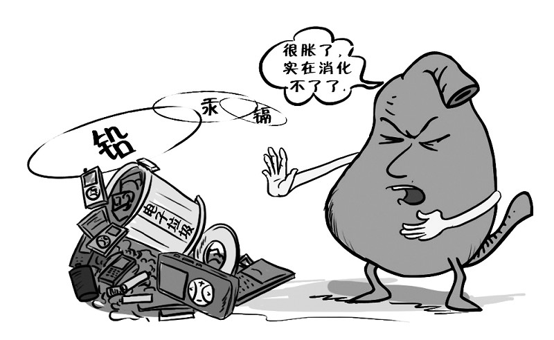 加强对电子垃圾的回收管理